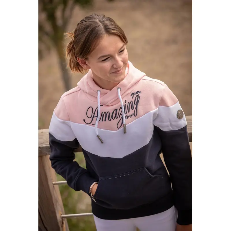 sweat-artemis-marine-rose-enfant.webp