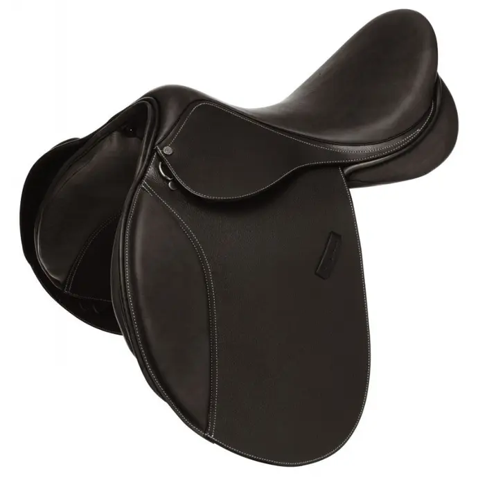 Selle Éric Thomas Fitter Mixte - Troussequin rond Noir