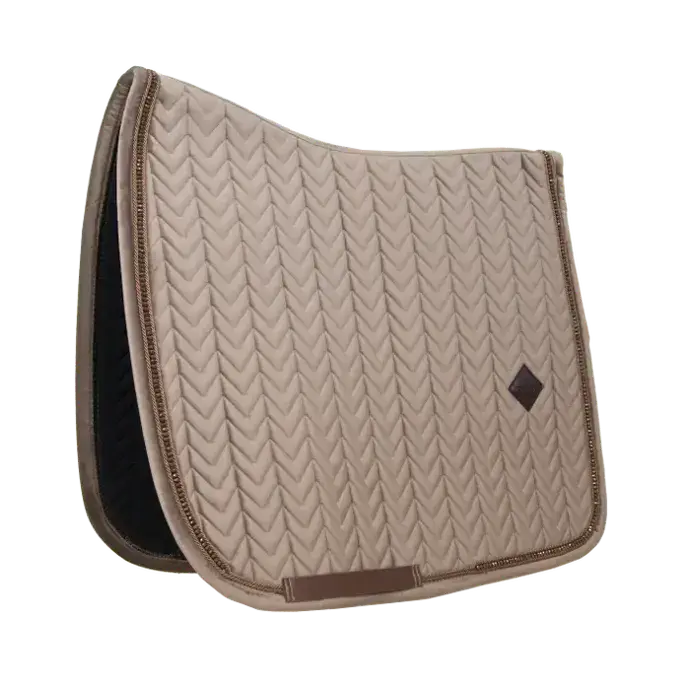 Tapis de selle Velvet Pearls dressage Kentucky 