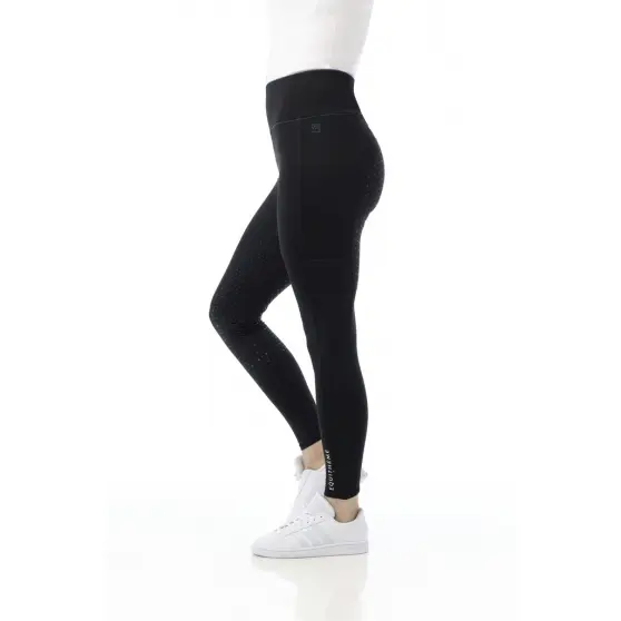 Legging EQUITHÈME Lyly fond silicone - Femme