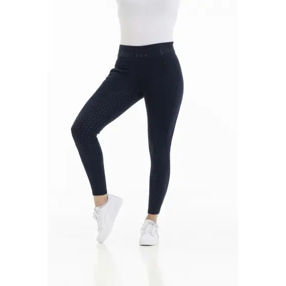 Legging EQUITHÈME Pamela fond silicone - Femme