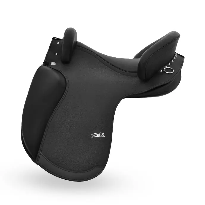 Selle Zaldi Espagnole Pro Escuela Noir / Argent 17,5" 