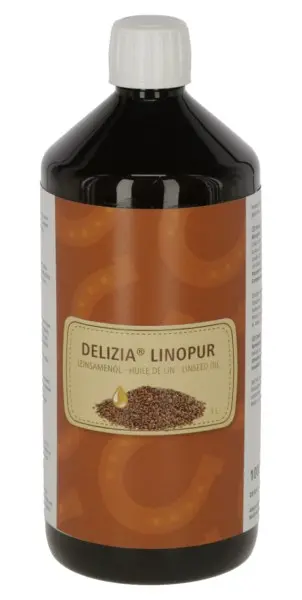 Delizia® Huile de graines de lin LinoPur 1000ml  