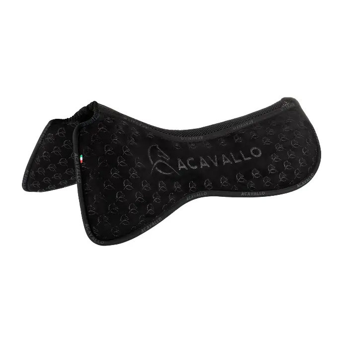 AMORTISSEUR ACAVALLO WITHERS SHAPED SPINE FREE CLOSE CONTACT DRESSAGE PAD WITH MEMORY FOAM AND SILICON GRIP SYSTEM 