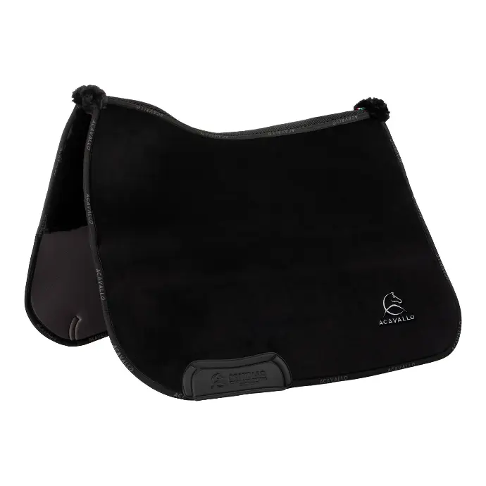 TAPIS ACAVALLO LOUVRE SQUARE DRESSAGE PAD WITH UNDERSIDE ECO-WOOL