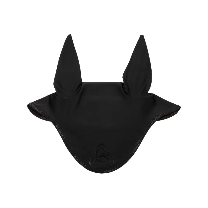 BONNET CHASSE MOUCHE ACAVALLO LYCRA  WITH SILICON LOGO