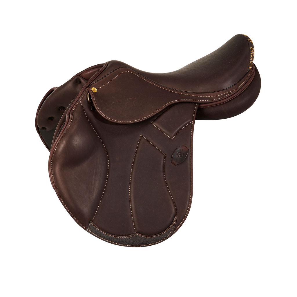 SELLE ACAVALLO GUTTUSO JUMPING SADDLE WITH LATEX PANELS