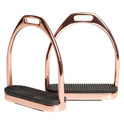 Etriers Filles en inox Rosegold