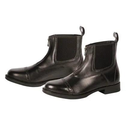 Boots jodhpur cuir Hickstead zipper  