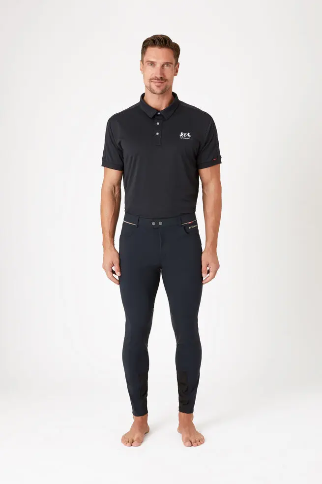 Pantalon d'équitation à basanes B Vertigo Damien pour homme   