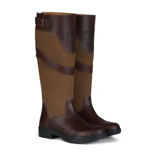 Bottes imperméable campagne pour femme Horze Waterford    