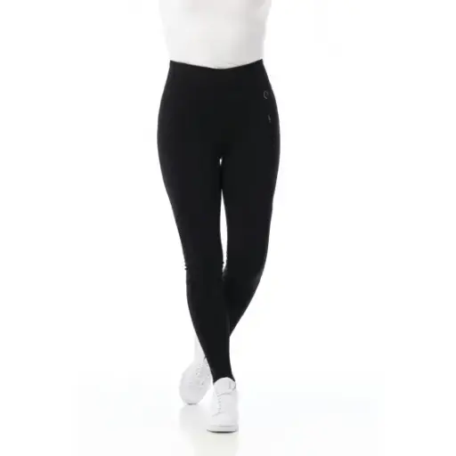 Legging EQUITHÈME Dolomyt Softshell fond silicone - Femme