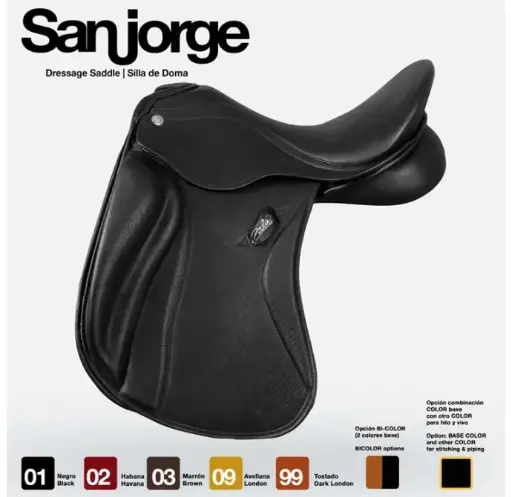 Selle Zaldi dressage Sanjorge