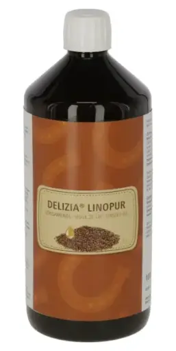 Delizia® Huile de graines de lin LinoPur 1000ml  