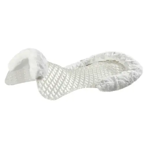 AMORTISSEUR ACAVALLO RESPIRA AIR RELEASE GEL PAD CUT OUT ECO-WOOL 