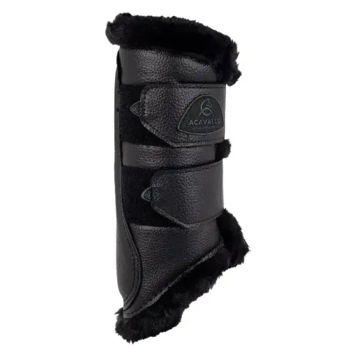 GUETRES AVANT ACAVALLO ANATOMICAL FRONT BOOTS WITH SYNTHETIC FUR