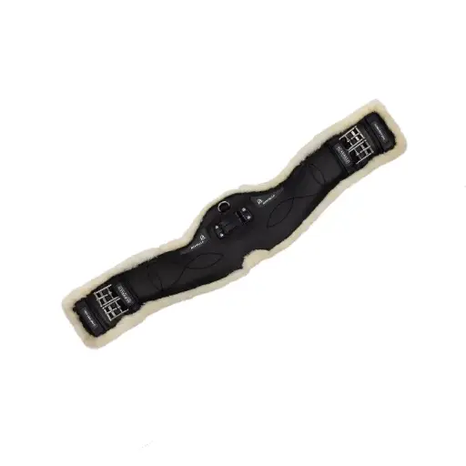 ACAVALLO DRESSAGE GIRTH WITH ECOWOOL AND GEL INSERT